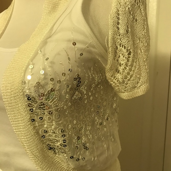 Bolero with sequin - Picture 3 of 4